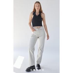 Urban Outfitters BGD Cowboy Jeans in Cream Size 28